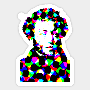 Pushkin. Black Edition Sticker